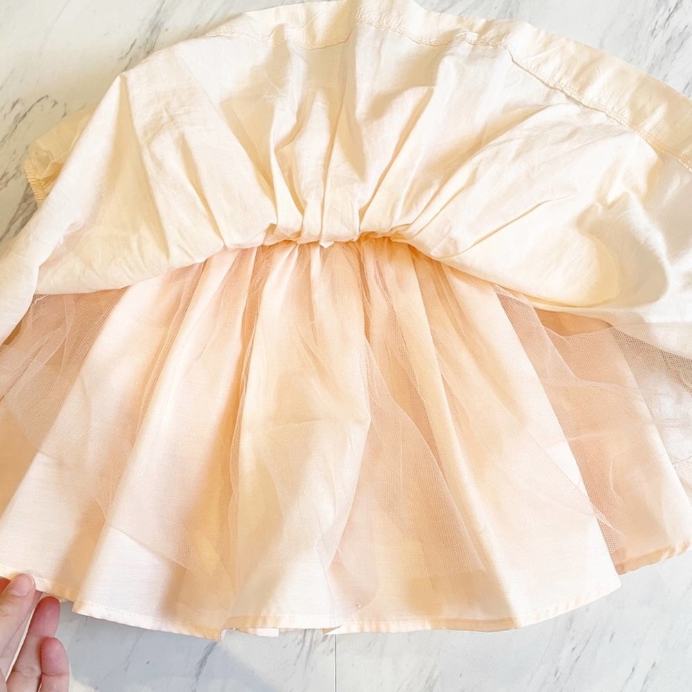 First Impressions Infant Floral Tulle Dress 3-6 mo - Picture 2 of 15